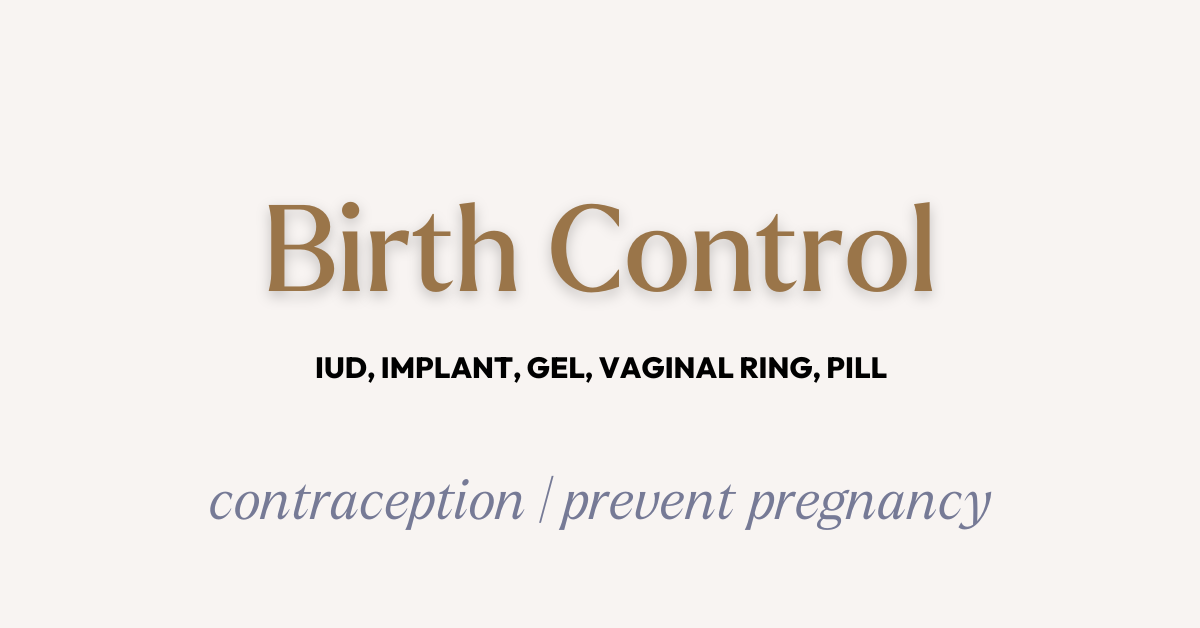 Birth Control
