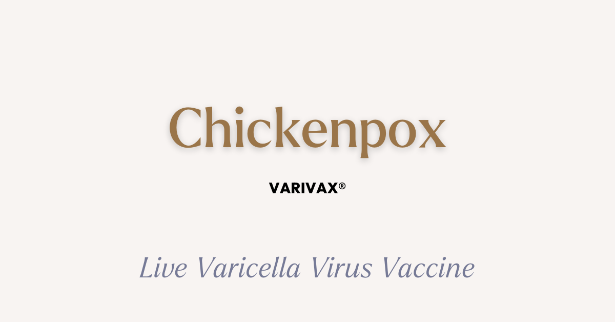 Chickenpox Vaccine