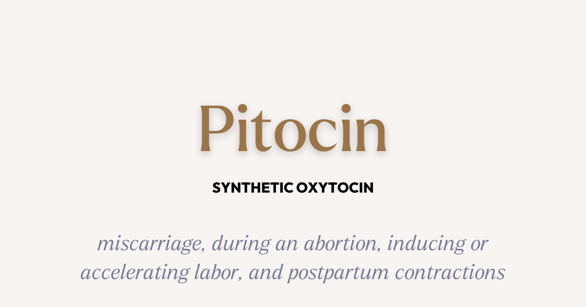 Pitocin