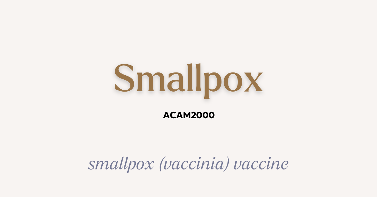 Smallpox